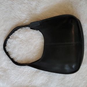 COACH Vintage Ergo Hobo Shoulder black Leather Bag 9033